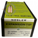 NOSLER 59624 .224 55GR E-TIP® SPITZER 50 STÜCK